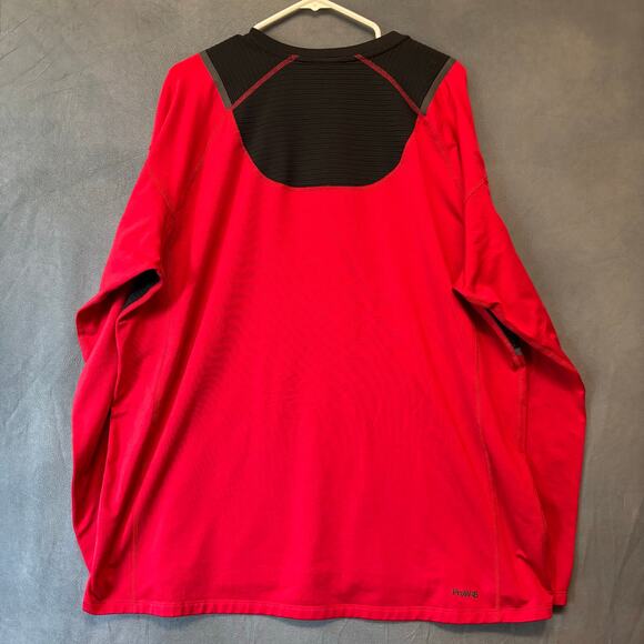 Spyder Active ProWeb Gorpcore Red Black Long Sleeve Athletic Shacket Thick XL - Picture 2 of 14